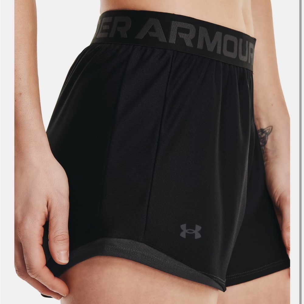 Under Armour Play Up 2.0 Women's 3" Black Shorts